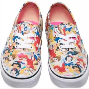 disney authentic multi princess vans